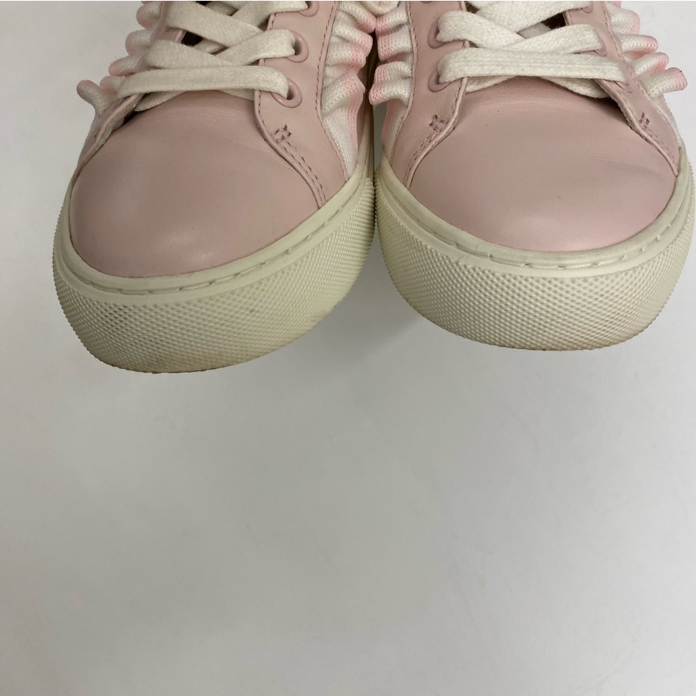 Tory Burch || Tory Sport‎ Ruffle Sneaker Pink 5 - Picture 4 of 9